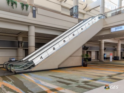 Picture of Escalator Cling L2-ESC08